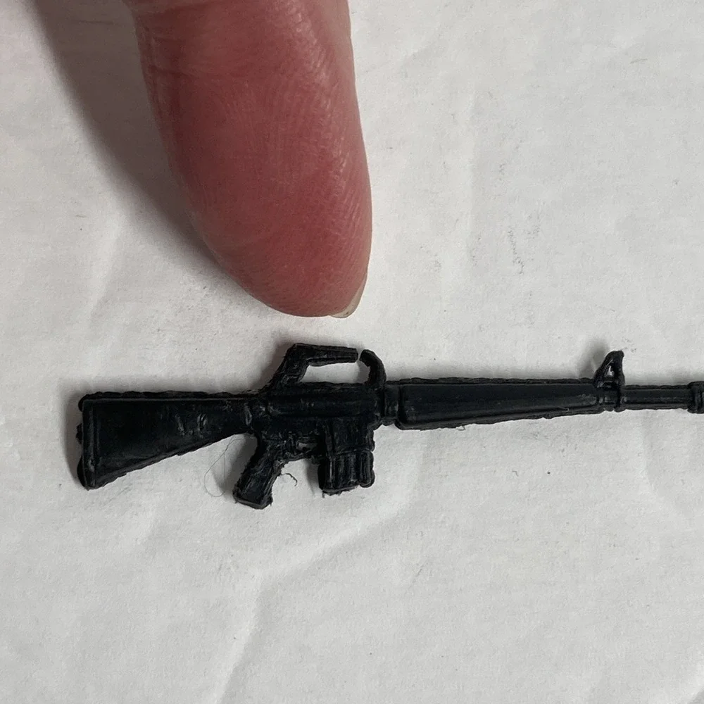 Vintage 1981 Remco DC Comics SGT Rock Action Figure Soldier and Weapon